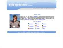 Tablet Screenshot of filip.milstan.net